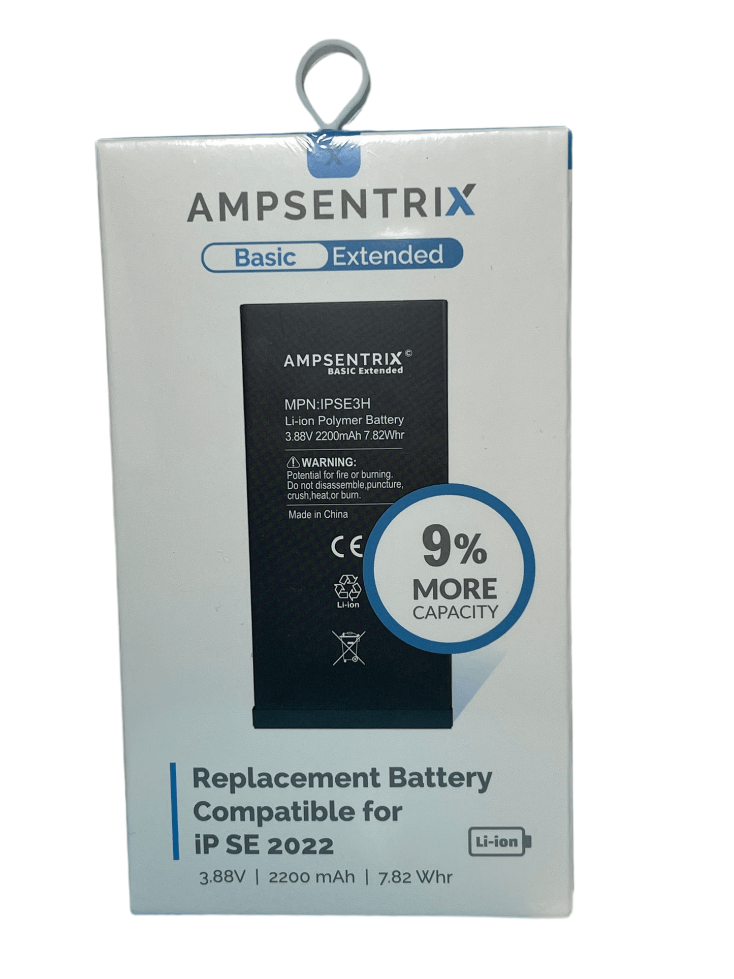 Bateria iPhone SE 3ra Gen (2022) Ampsentrix Extended