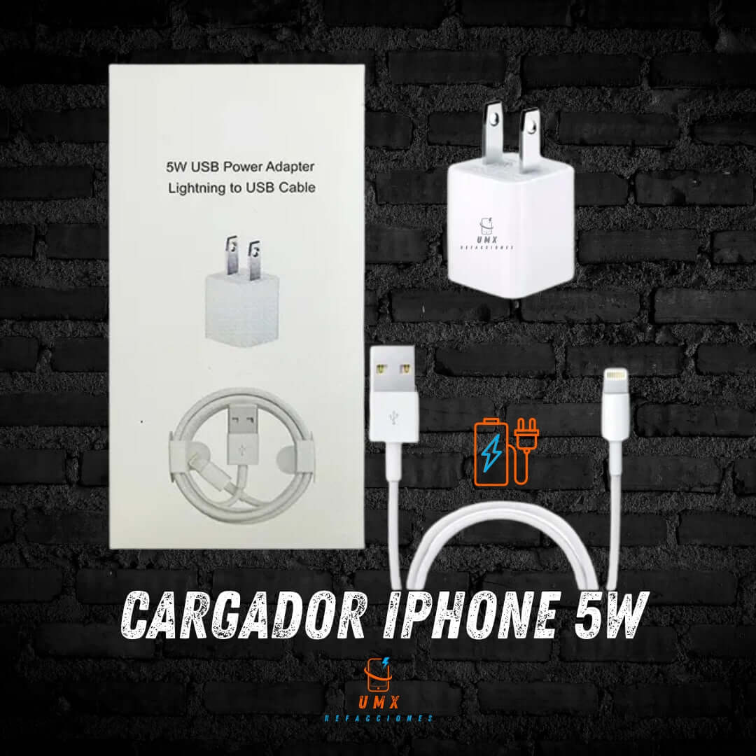 Cargador iPhone 5W