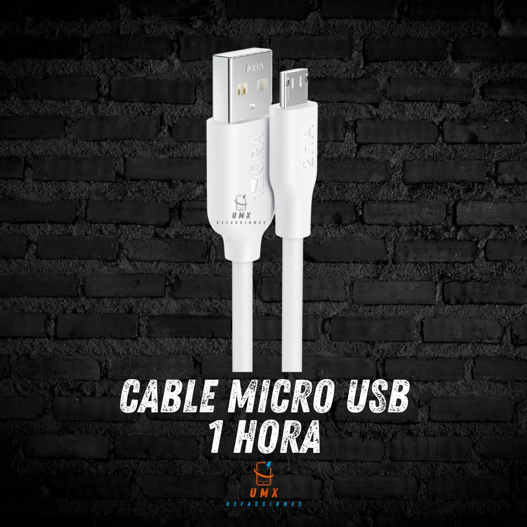 Cable Micro USB 1Hora CAB236
