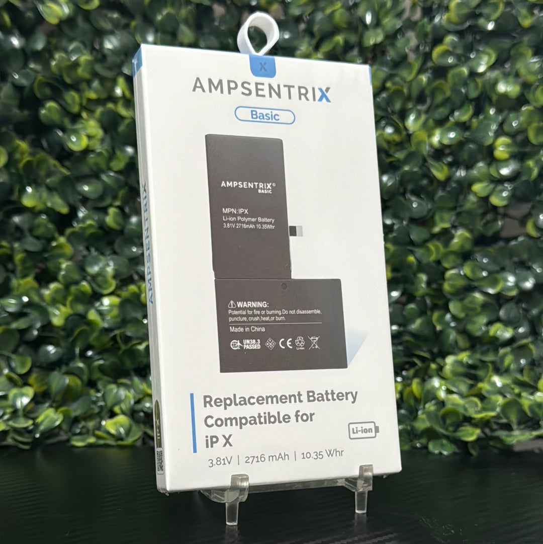 Bateria iPhone X Ampsentrix - UMX Refacciones