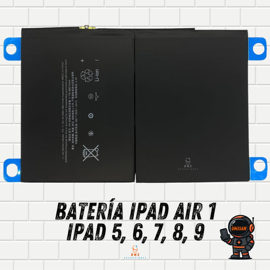 Batería iPad Air 1, iPad 5, 6, 7 y 8